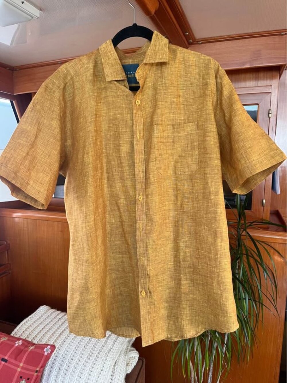 Organo Linen Shirt (men's large)
